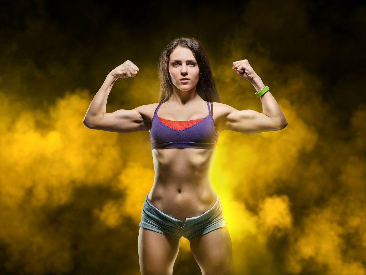 Athletic girls in Kouliacan